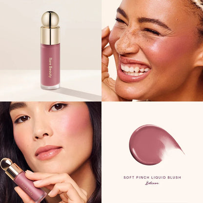 Popular Cosmetics Brand Rare Beauty Silky Skin Liquid Blusher Long-lasting Stay-put Contour Natural Highlight Original Makeup