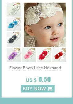 1 Piece Baby Headband Girl Bandage Ribbon Bowknot Infant Kids Hair Accessory Newborn Bow Crystal Toddler Band Headwear