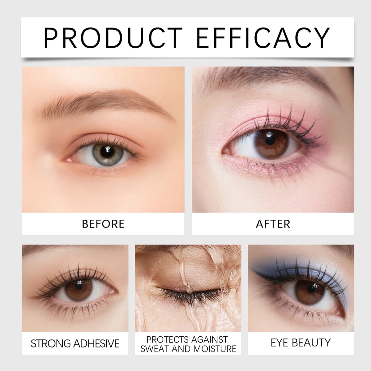 Black Mascara Volumizing Long Lasting Smudge Proof Waterproof Mascara Natural Curl Eyelash Lengthening Intense Black Eye Lash Makeup Daily Beauty Tool Cosmetic For All Day Wear
