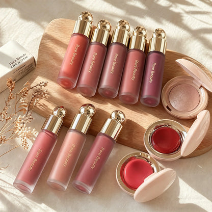Rare Beauty Blush Set Liquid Mashed Potatoes Blush Enhance Qi Blood Blush Powder Blush with Fine Texture Easy To Apply Blend