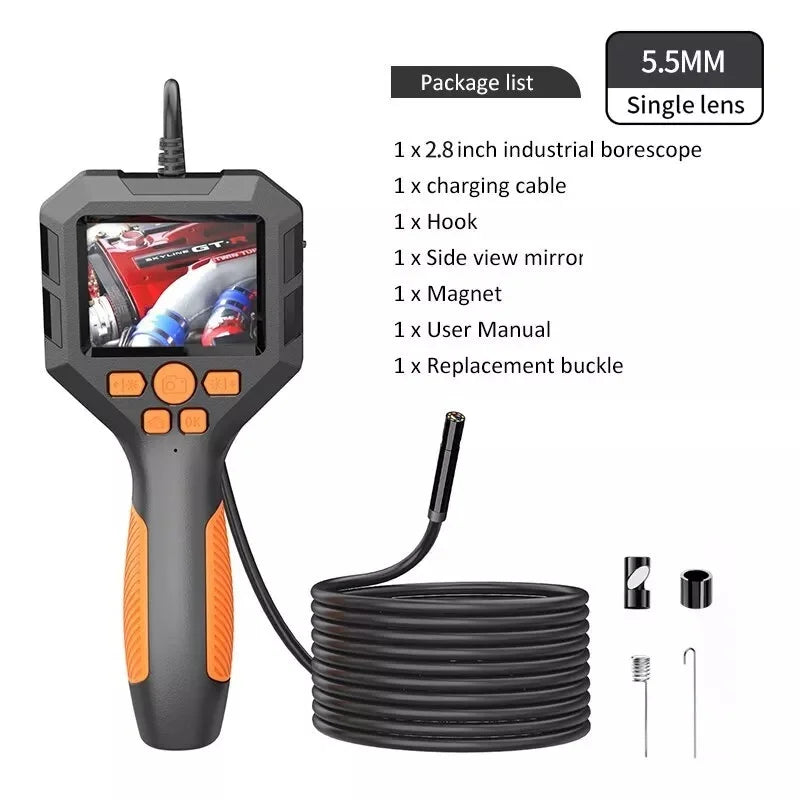 2.4"/ 4.3 "1080P Piping Endoscope Endoscopic Borescope Visible Inspection Cameras For Automotive Detector Industrial Endoscope