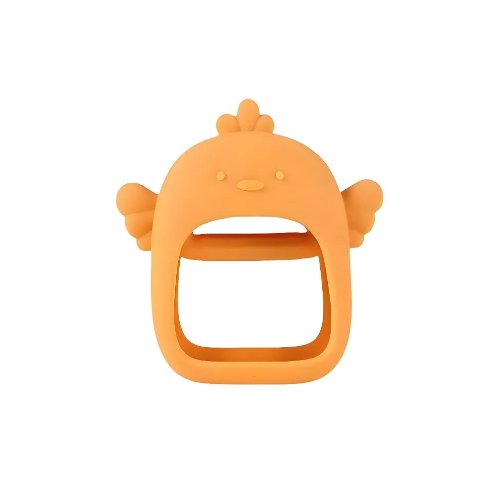 1/2pcs Silicone Teething Cute Baby Set of Hands Teether Suitable for Teething Period Baby Daily Use Anti-feeding