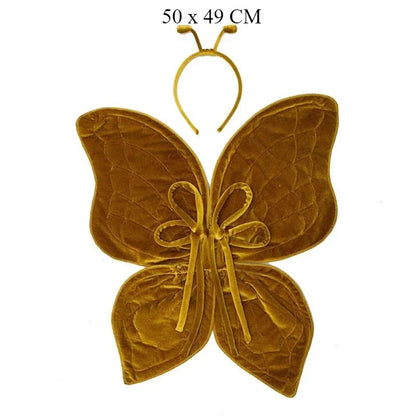 Butterfly Wings Angel Fairy Costume Newborn Baby Photography Props Soft Girl Photo Shoot Accessories