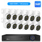 Movols 4K 16CH XMEYE POE Surveillance System 8MP 4MP Two Way Audio PTZ CCTV System AI P2P Security Camera Video Surveillance Kit