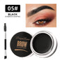 6 Color Wild Eyebrow Styling Cream Eyebrow Shaping Gel Soap Wax Clear Eyebrow Cream Tint Brow Lift With Brush
