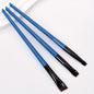 3pcs Makeup Brush Set, Blade Eyeliner Brush Fine Oblique Head Eyebrow Brush Outline Eyeliner Ultra-Thin Eye Shadow Brush Makeup