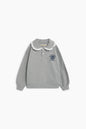 New Trend 26Aw TNS Style Pure Cotton Sweatshirt Top for Boys and Girls Pretty Girls