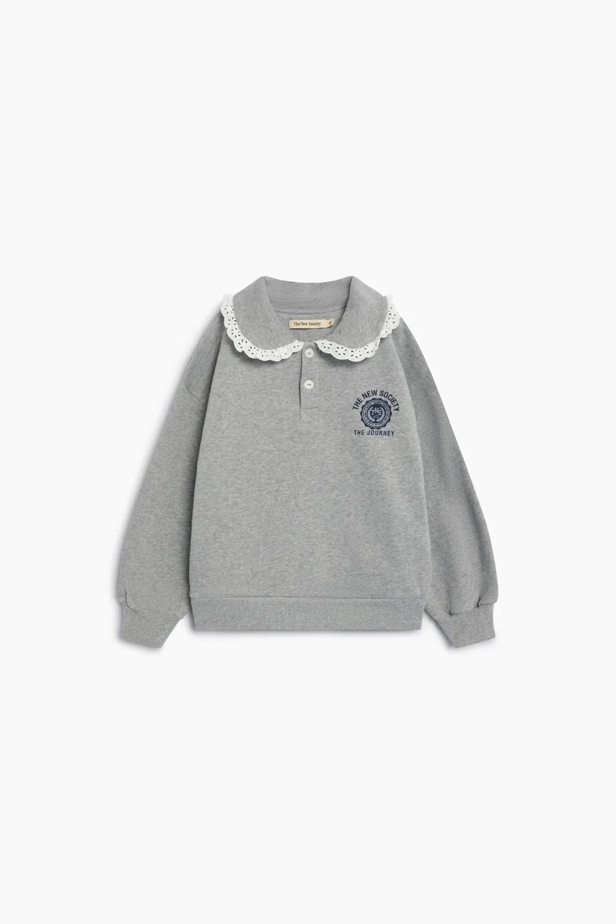 New Trend 26Aw TNS Style Pure Cotton Sweatshirt Top for Boys and Girls Pretty Girls