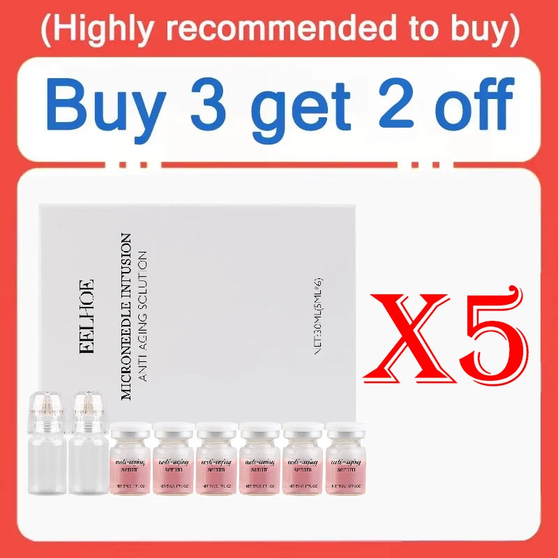 Moisturizing Skincare Kit | 2 Beauty Tools + 6 Daily Facial Serum, Softens Skin, Improves Fine Lines and Enhances Elasticity
