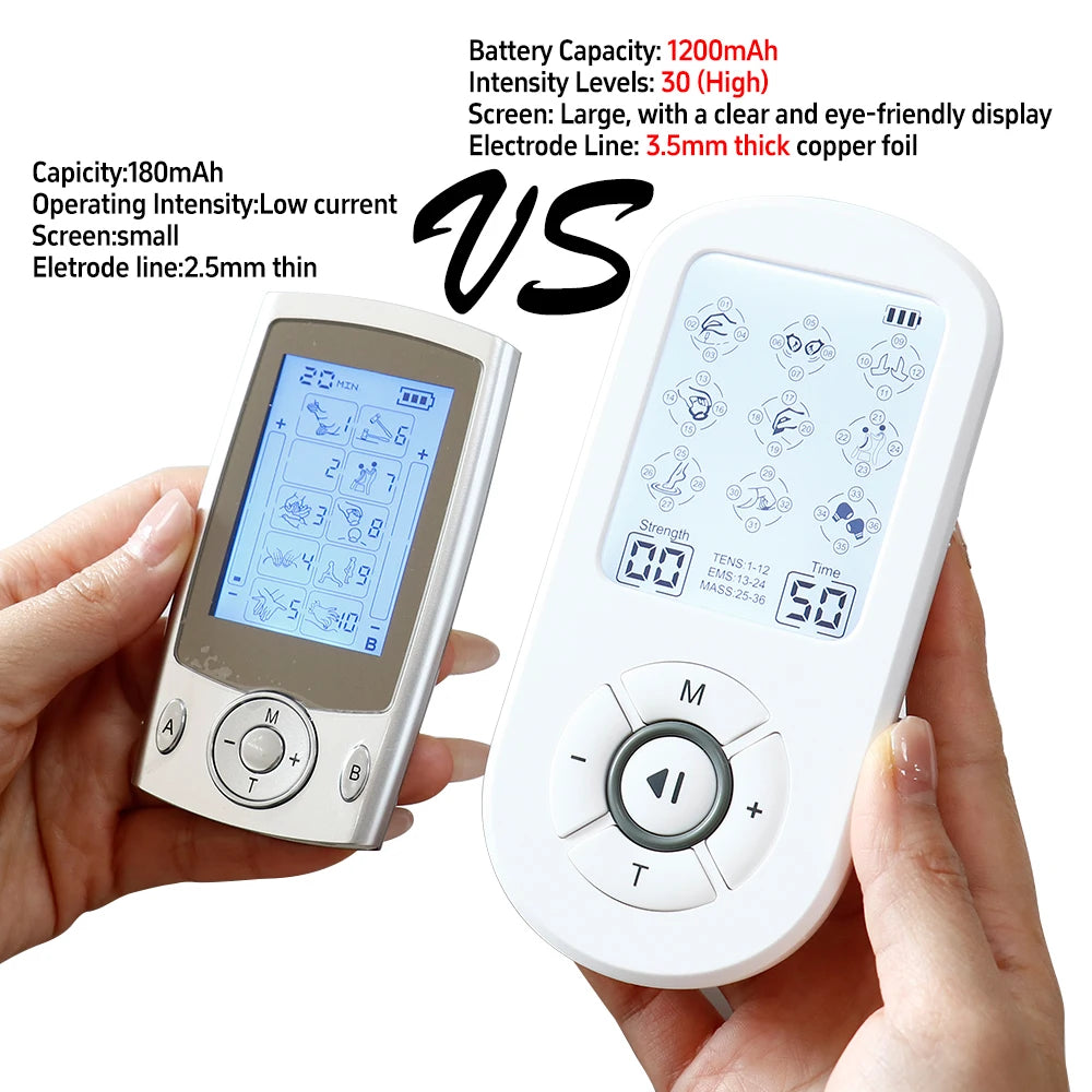 36Modes Electrical EMS Muscle Stimulator Tens Massage Digital Apparatus Pulse Slimming Acupuncture Full Body Relax Massager