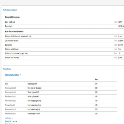 AllData EU Online Software Car Repair Software CAR Data US Repair Software Alldata EU CAR-Data Wiring Diagram