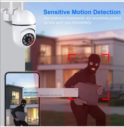 8MP Wifi Surveillance Camera PTZ Wireless IP Camera 8X Zoom AI Human Tracking Two-way Audio Color Night Vision Security Cam CCTV