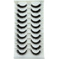 New Cat Eye Artificial Mink Eyelash 3D Curling Natural and Realistic Messy Tail Eye Extended Soft Eyelash