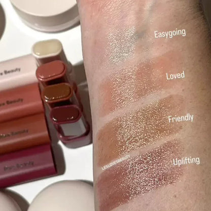 New Rare Beauty 4 Color Butter Lip Balm Lasting Moisturize Plumping Lip Gloss Makeup Cosmetic Easygoing Loved Uplifting Friendly
