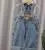 2024 Fashion Spring Autumn Kids Jumpsuit Boys Girls Cartoon Denim Bib Pants Children Trousers Fashion Toddler Casual 0-5Y