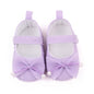 0-18months Baby Girls Bowknot Flats Soft Sole Shoes Non-Slip Princess Wedding Dress Walking Shoes For Newborn Girls