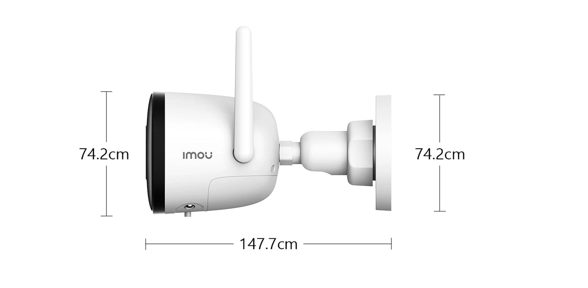 IMOU Clearance Outdoor Surveillance Camera WiFi IP Camera AI Personal Detection Smart Tracking Compatible with Alexa Waterproof