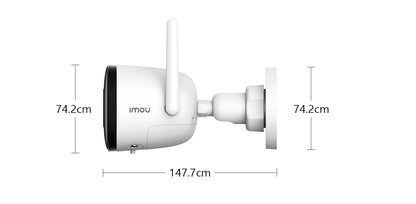 IMOU Clearance Outdoor Surveillance Camera WiFi IP Camera AI Personal Detection Smart Tracking Compatible with Alexa Waterproof