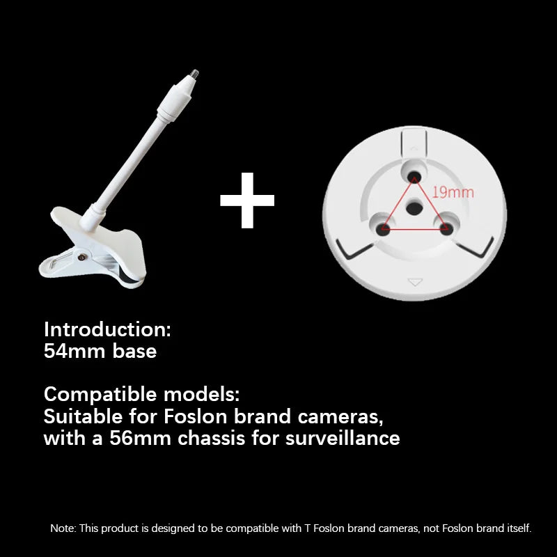 Video monitoring clip - No drilling required. Can be attached freely. Supports multiple models. Compatible with Xiaomi, TP-LINK,
