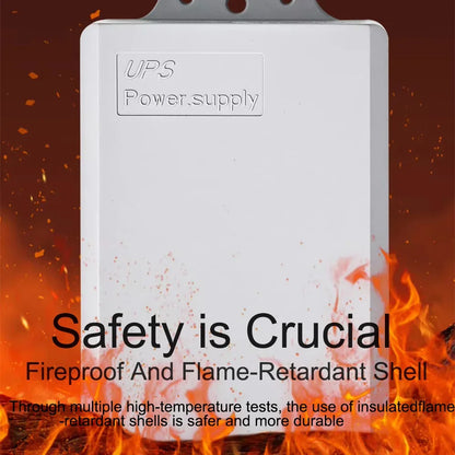 DIFANG DC12V UPS Power Supply for WiFi Camera Outdoor Battery Backup Power Adapter 7500mAh Battery Emergency Power