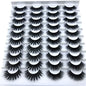 16 Pairs 3D Mink Lashes Natural False Eyelashes Dramatic Volume Fake Lashes Makeup Eyelash Extension Silk Eyelashes