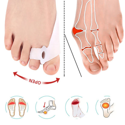 Thumb Valgus Corrector Thumb Valgus Corrector Socks Toe Separator Silicone Separator