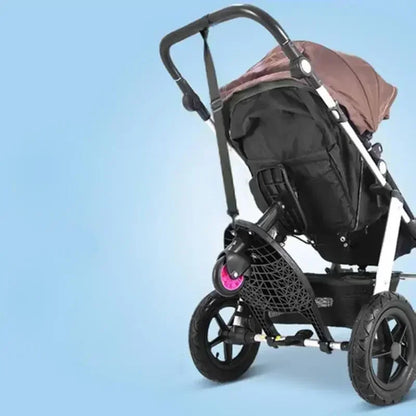Baby Stroller with Ride-on Board Stroller Pedal Adapter Stroller Attachment with Removable Seat and Standing Platform