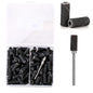 3mm 80pcs Mini Zebra Nail Sanding Bands Electric Machine Nail Drill Bits UV Gel Acrylic Polish Remover For Nails Accessory Tool