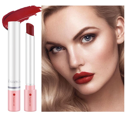 4PCS/Set Creative Cigarette Lipstick Set Matte Long Lasting Waterproof Matt Lip Stick Tube Nude Red Velvet Lip Tint Makeup