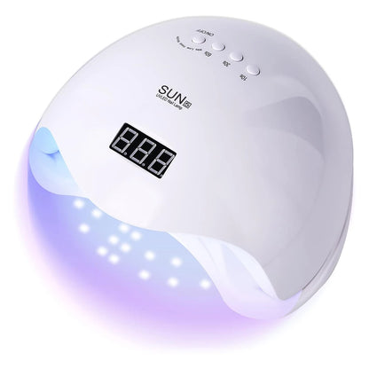 Nail Dryer Gel Nail Polish Curing LED UV Light With 4 Timers Automatic Sensor LCD Display Professional Nail Art Tools Accessorie