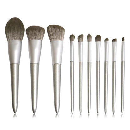 10PCS Makeup Brush Set Professional Super soft detail brush Blush Brush Foundation Concealer Eyeshadow Brush