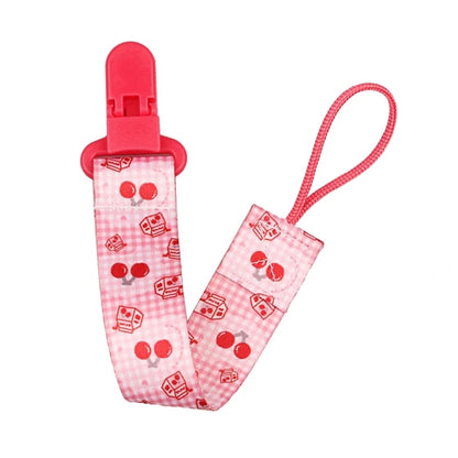 Baby Pacifier Clip Cartoon Pattern Pacifier Strap with Fun& Attractive Design