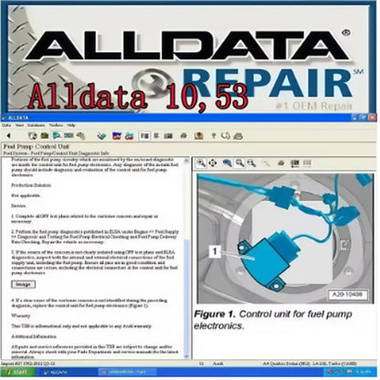 2025 Hot AllData 10.53 Software Auto Repair Software All Data Car Software with Wiring Diagram