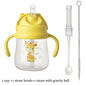 Duckbill Training Cup with Handles for Infants Baby Special Water Cup for Toddler Boy Girl Learning Independent Drinking Cup