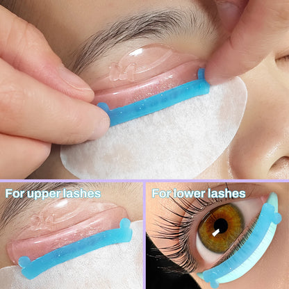 Lomansa 5 Color 10pc Silicone Eyelash Rods Softening Colorful Lash Lift Ribbon Perm Multi-Functional Eyelash Lifting Makeup Tool