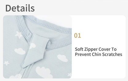 INSULAR Baby 100% Cotton Swaddling Cloth With Caps Envelope Type Newborn Cartoon Envelope Anti-Startle Adjustable Bedding Item