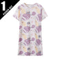 1/2 Piece Children's Sweet And Lovely Straight Skirt Loose And Comfortable Girl's Home Skirt Casual Round Neck Plus Size Skirt
