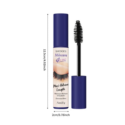 5D Waterproof Mascara Eyelashes Lengthening Long Lasting Silky Lash Black Eyelashes Extension Make Up Beauty Eye Korean Cosmetic