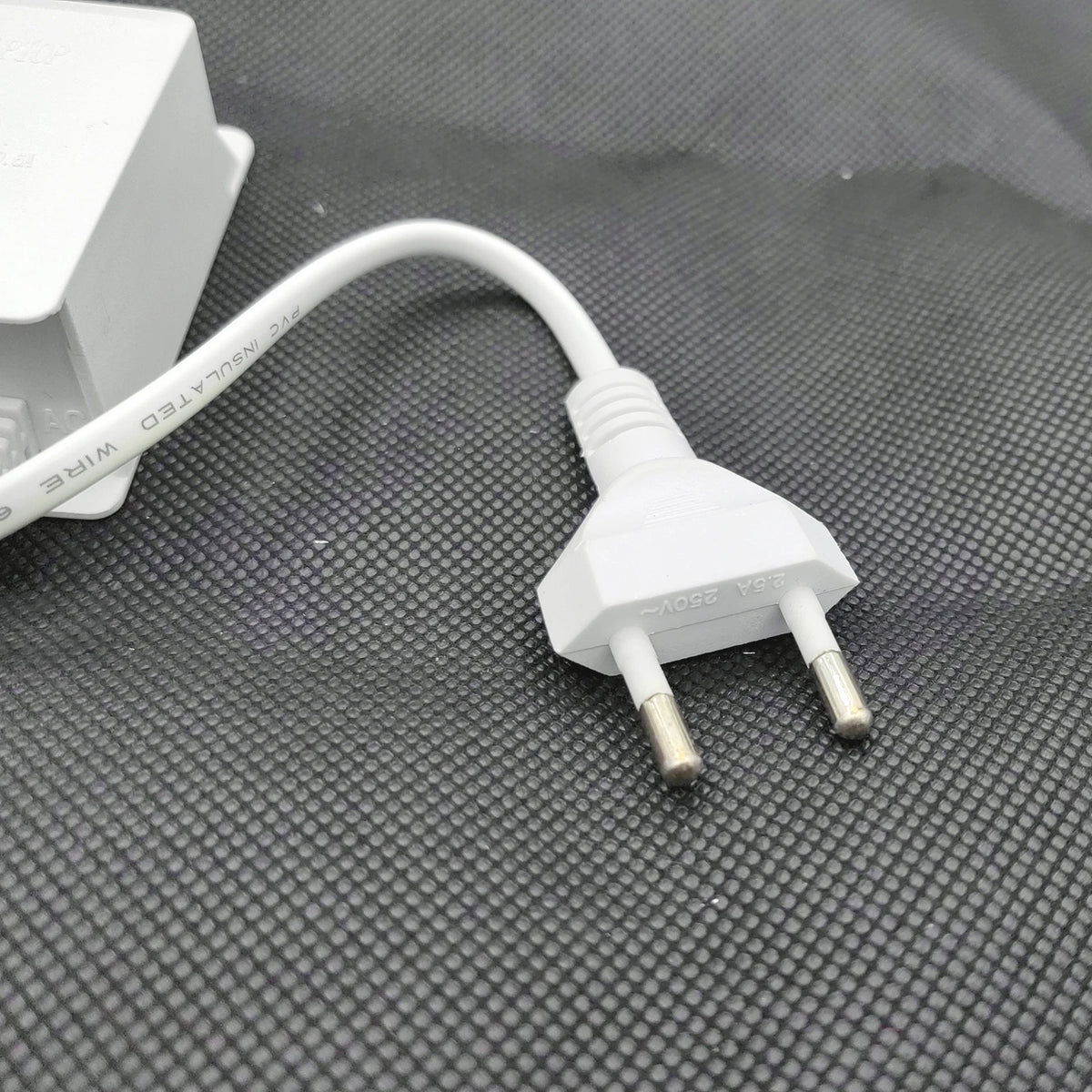 2pcs Power Adapter EU Outdoor Waterproof AC 100-240V Input DC 12V Volt Output Supply Charger Europe Universal Adapter Converter