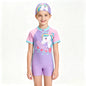 Baby Girls Rash Guard Swimsuits Bow Print Zip Up Short Sleeve Stand Collar Baby Girls Swimwears Bathing Suit 2 3 4 5 6 8 10Years
