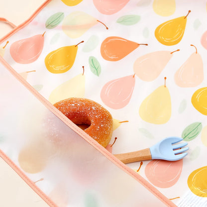 1 Pc 100%Polyester Waterproof Baby Bibs for Infant Toddler Cute Sleeveless Feeding Apron Bib Meal Burp Cloths