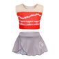 Fairy Tale Princess Swimsuit for Girls Elsa Anna Snow White Swimwear Belle Child Kids Toddler 2-8Y Bathing Suit with Skirt