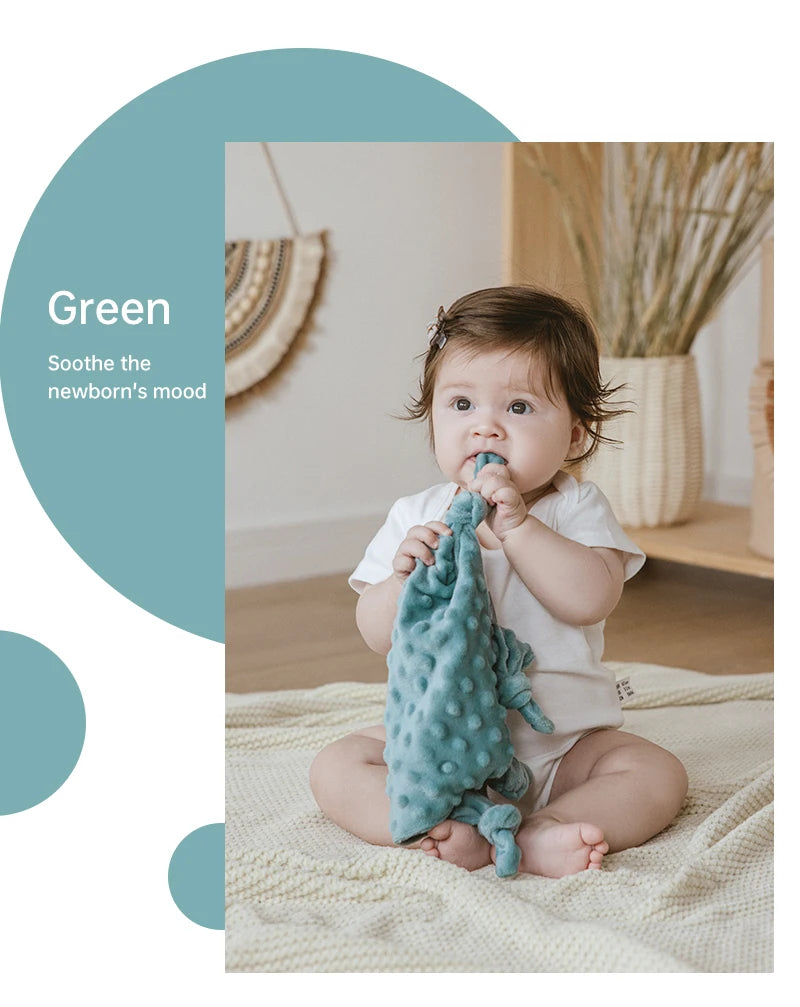Baby Blanket For Newborn Appease Towel 1Pc Security Blanket Winter Doudou Velvet Soft Infant Facecloth Can Hanging Soother