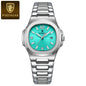 POEDAGAR Luxury Watch For Woman Square Ladies Quartz Watch Luminous Waterproof Date Women's Watches Dress Female Clock reloj+box