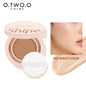O.TWO.O Air Cushion BB Cream 3 Colors Fuller Coverage Waterproof Long-lasting Concealer Cushion Compact With Puff Face Makeup