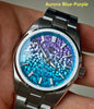 Watchdives WD0003C Ice Crack Dial 38mm Men Watch VH31 Sweep Seconds Quartz Movement Sapphire Luminous 10Bar Waterproof Watches