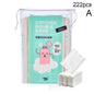 High Quality 50/100/222PCS/Set Disposable Makeup Cotton Wipes Soft Remover Pads Facial Cleansing Paper Wipe Cosmetic Pad