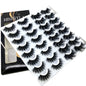 16 Pairs 3D Mink Lashes Natural False Eyelashes Dramatic Volume Fake Lashes Makeup Eyelash Extension Silk Eyelashes