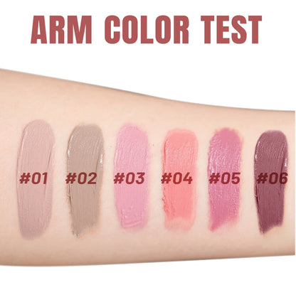 Non Stick Cup Waterproof Lip Gloss Long Lasting Velvet Matte High Pigmented Liquid Lipstick Fast Dry Sexy Lip Mud