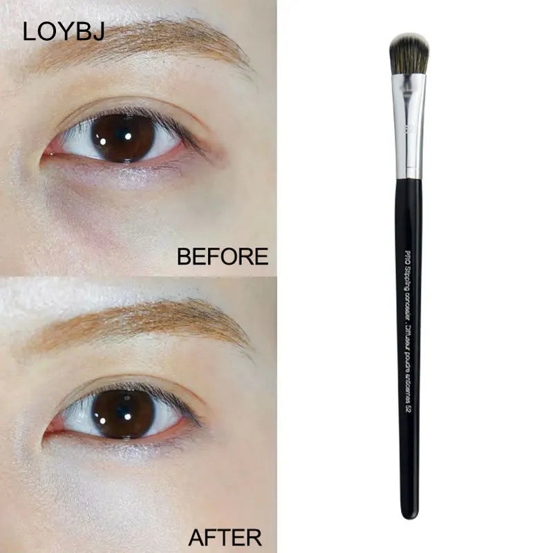 1-10pcs Pro Concealer Brush 52 Small Broom Head Foundation Concealer BB Cream Nose Shadow Brush Professional Beauty Makeup Tool
